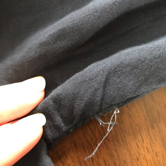 ModCloth • Navy Button Down Shirt - Picture 8 of 8